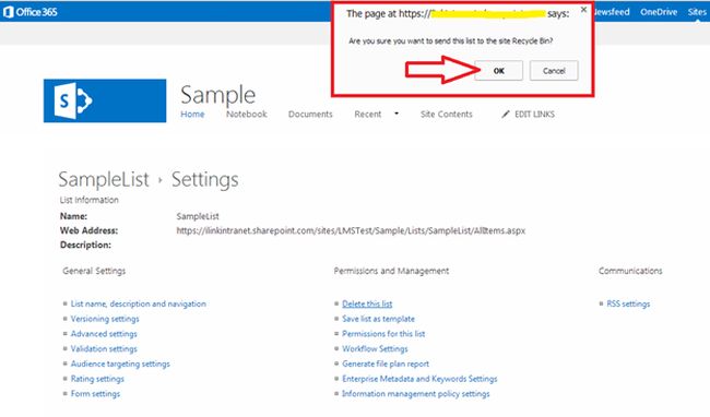 deletepage in sharepoint